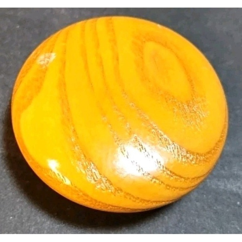 13 Pine Wood Knobs 1 3/4" Round Wooden Drawer Cabinet Dresser Pulls 1.75 Inches - Picture 5 of 5